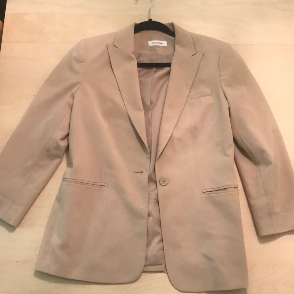 Calvin Klein Tan Blazer